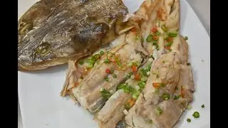 직접 반건조해서 만드는 생선찜 - 양태찜