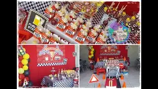 montaje y decoracion de cars (carreras)