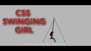 A CSS Girl is swinging -| Design with 