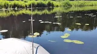 Воблер на малой реке