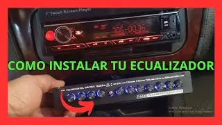 cómo conectar un ecualizador