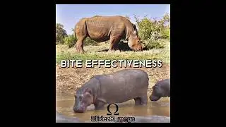 Rhinoceros🦏 VS Hippopotamus🦛