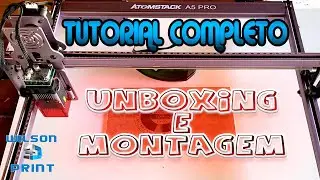 #ATOMSTACKA5PRO - UNBOXING E MONTAGEM - COMPLETO - PORTUGUES - BRASIL