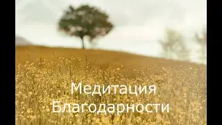 Медитация Благодарности