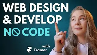 Designing & Developing a Website Without Coding! Full Process Using the Figma to Framer HTML Plugin