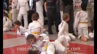 Roos-Marie wint van een jongetje