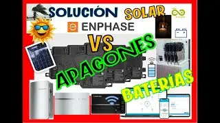 Panel solar con baterías y microinversores todo en uno Enphase lanzamiento 2022