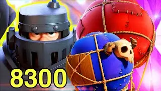 МЕГА ШАР в топ-100 мира! Уникальный геймплей 8300 FHD / Clash Royale