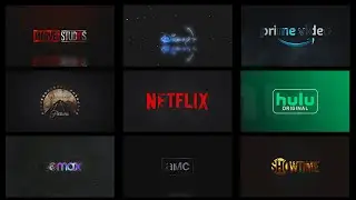 Famous Brands logo Animation - Part 2 (Prime videos/paramount/hulu/netflix/showtime/hbo/amc/marvel)