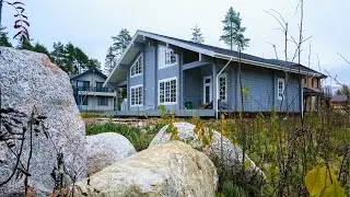 Дом из клееного бруса 270 м.кв. в КП Репино парк