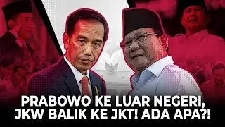 JKW BALIK KE JKT SAAT ISTANA KOSONG DITINGGAL PRABOWO?! X-BOS PRABOWO BLAK-BLAKAN RAHASIA INI!