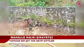 ALANYA'DA SU KANALI ALARM VERİYOR