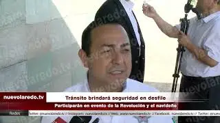 Tránsito brindará seguridad en desfile