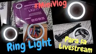Bumili ng Ring Light para sa Livestream sa Distance Learning | #MiniVlog #SirOme