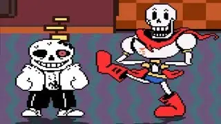 FUNNY MUGEN PAPYRUS SURVIVAL MODE | FUNNY GAMING