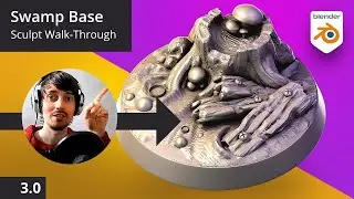 Swamp Base Sculpt Tutorial - Blender 3