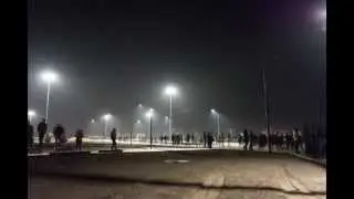 Фонтан ның ашылу салтанаты. Талдықорған.