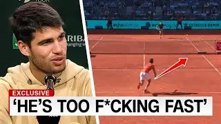 Carlos Alcaraz EXPOSES Why It's TOUGH Facing Novak Djokovic..