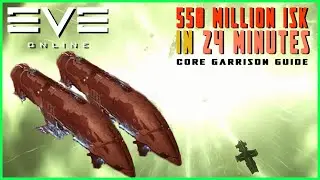 Make 1.3 Billion Isk/hr With The King Paladin || EVE Online Multiboxing Garrison Site Guide