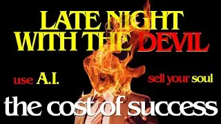 Late Night with the Devil: Success, At What Cost? (the consequence of using A.I.) - Video Essay