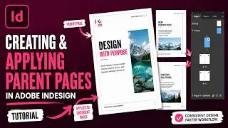 Creating and Applying Master Pages in InDesign Tutorial