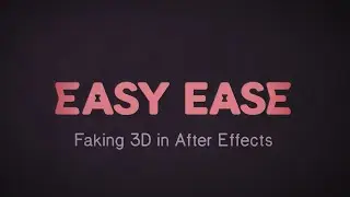 Faking 3D in Adobe After Effects