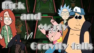 Rick and Morty in Gravity falls (Steven Universe) (animated porody)