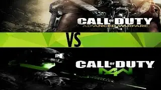 Call of Duty 4 - Modern Warfare VS Call of Duty - Advanced Warfare |#Коротко обо мне