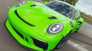 【FH4】PORSCHE 911 GT3 RS type 991 Exhaust Sound