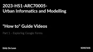 Part 01 - Exploring Google Forms