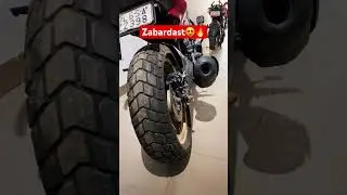 Tyre Profile 😍🔥 #trye #dominar400 #bajaj #youtubeshorts #shorts