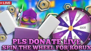 🔴 Pls Donate Live! Donating And Receiving! 🔴