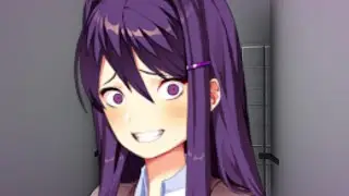 Monika and Yuri Play Battleshits DDLC parody