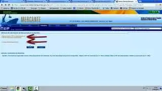 Siscomex - Mercante