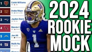 An Updated 2024 Dynasty Rookie Mock Draft! (Post NFL Combine)