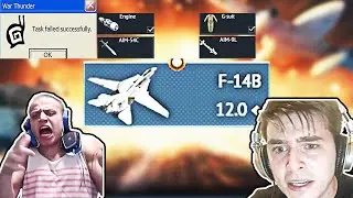 [STOCK] F-14B GRIND EXPERIENCE💀 (TASK FAILED SUCCESFULY) - WAR THUNDER