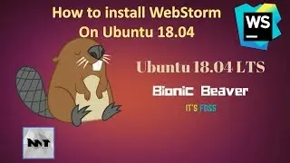 How to install WebStorm on Ubuntu 18.04