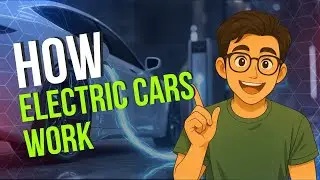 How Electric Cars Work ⚡ From Battery to Motion — Explained Like You’re 5