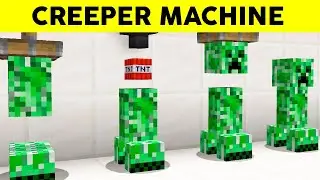 Redstone Creeper Making Machine