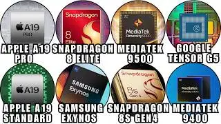 Every Top Tier Mobile Processor Explained in 8 Minutes