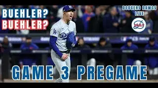 Dodgers Dawgs WS Game 3 Pregame: Buehler Anyone?