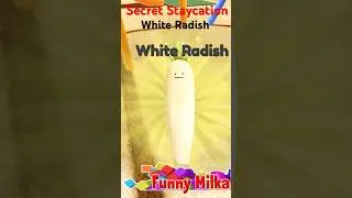 White Radish in Secret Staycation How to get? #roblox #роблокс #secretstaycation #shorts