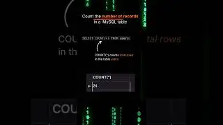 Count the number of records in MySQL table 