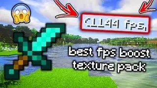 Best Minecraft FPS Boost Texture Pack / Resource Pack (NO LAG / HIGH FPS Booster) 1.15 1.14 1.8 1.7