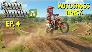 How to Build an AMAZING MOTOCROSS Track - Farming Simulator 25