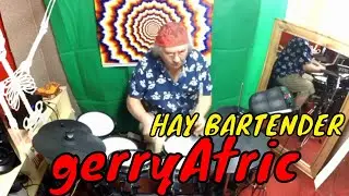 THE BLUES BROTHERS 'HEY BARTENDER' DRUM COVER BY GERRY ATRIC  MILLENIUM MPS 850 E DRUMS