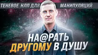 На@рать другому в душу. Теневое НЛП для манипуляций. Как защитится от тех кто гадит тебе в душу.