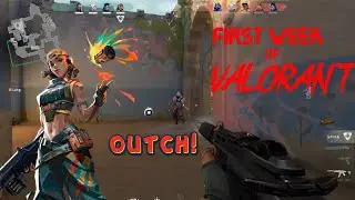 MY POTATO AIM | FIRST WEEK PLAY VALORANT