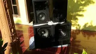 cek sound system SOCL 506 TES 2 OHM JBL .. SPEAKER JBL 12 INCH