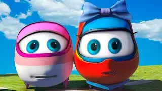 TRENES 🚆 El héroe valiente 🌈 MIX 💫 PARA NIÑOS | El Reino Series